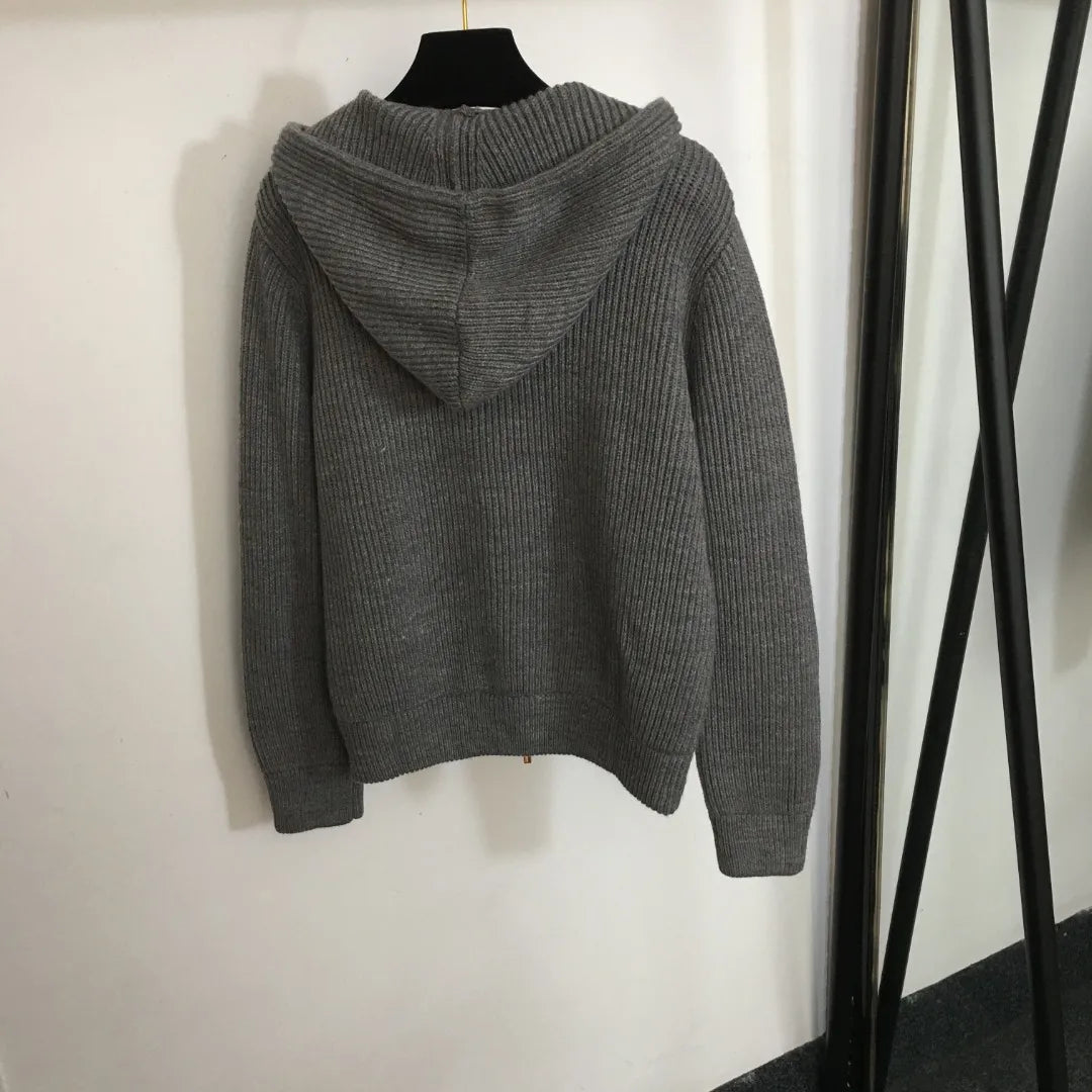 961 2024 Spring Autumn Brand Same Style Sweater Long Sleeve Crew Neck Womens Clothes High Quality Womens 20240392