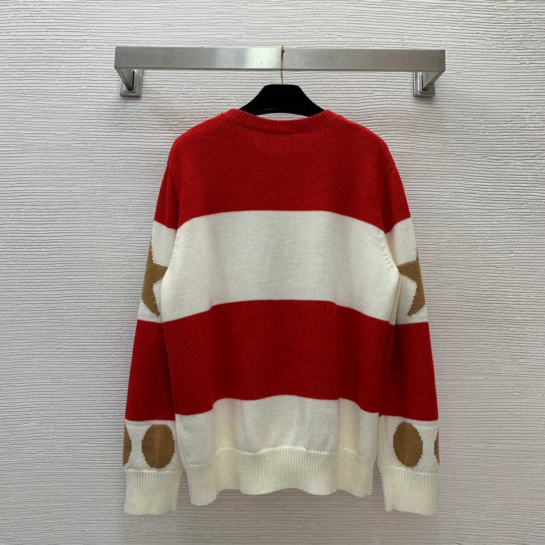 961 2024 Spring Autumn Brand Same Style Sweater Long Sleeve Crew Neck Womens Clothes High Quality Womens G24100368