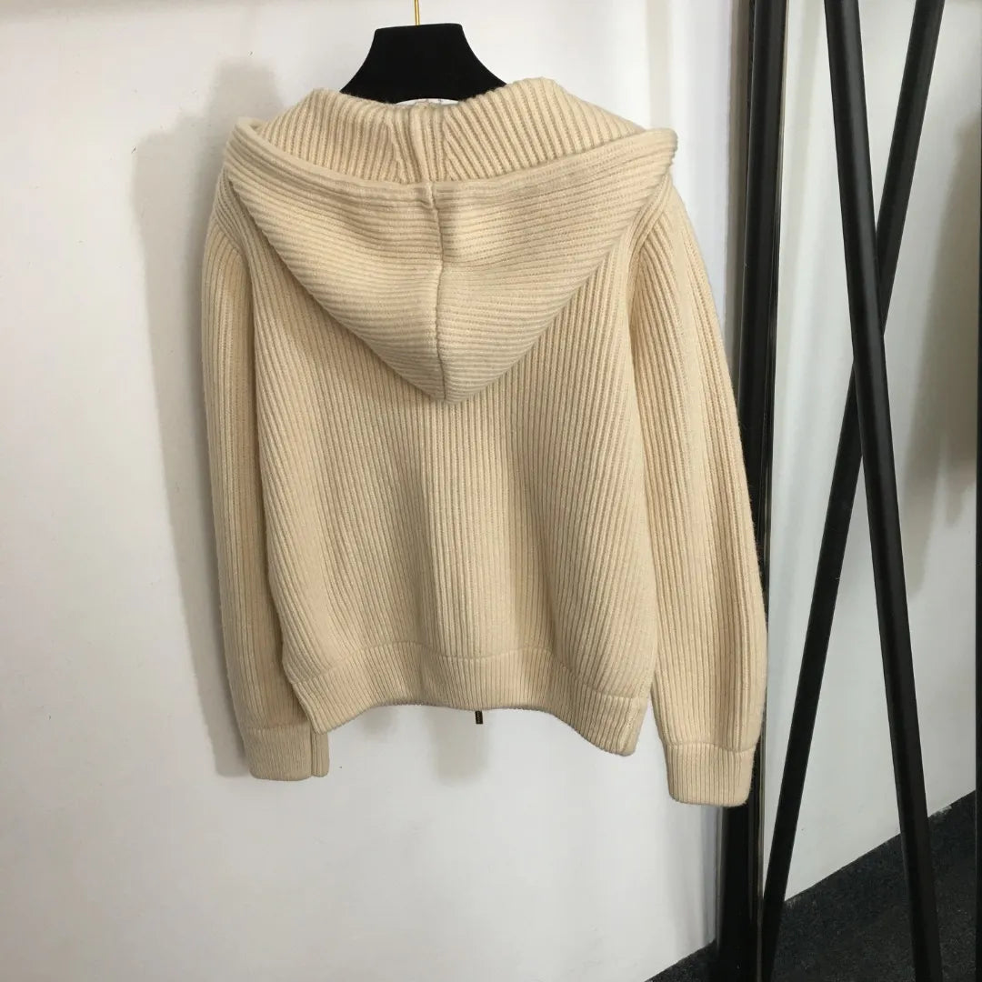 961 2024 Spring Autumn Brand Same Style Sweater Long Sleeve Crew Neck Womens Clothes High Quality Womens 20240392