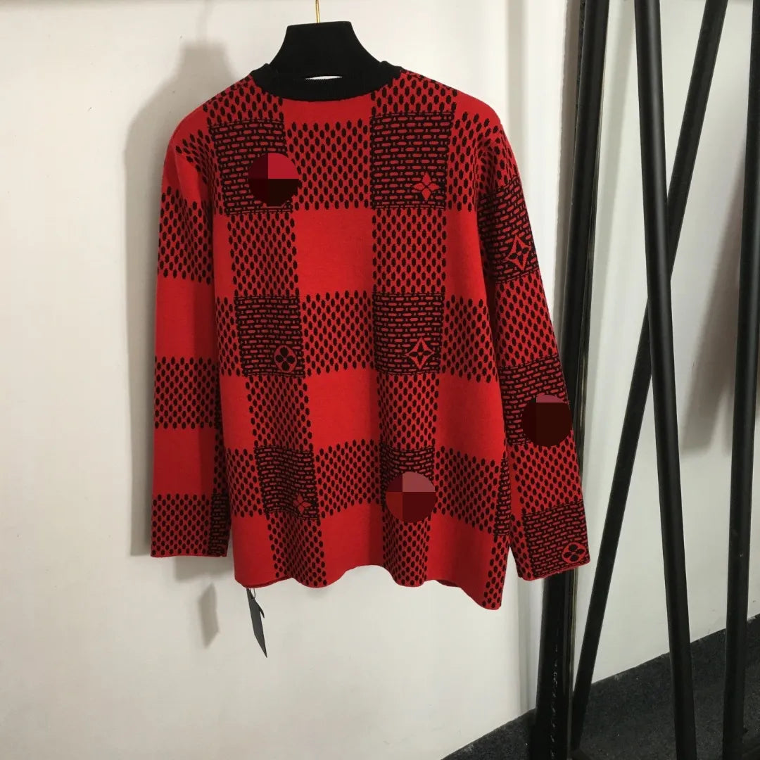 719 2024 Autumn Brand Same Style Sweater Long Sleeve Crew Neck High Quality Dress Fashion Clothes High Quality Womens 20245170